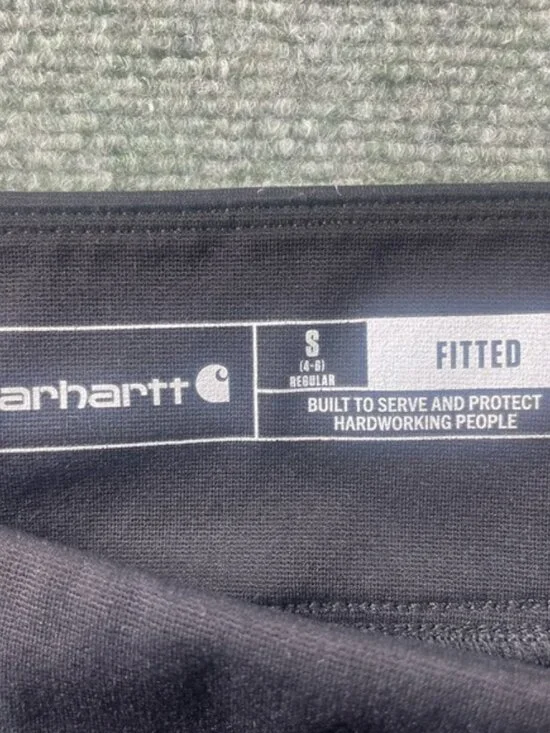 Carhartt Black Leggings with Side Utility Pockets - Picture 7 of 9